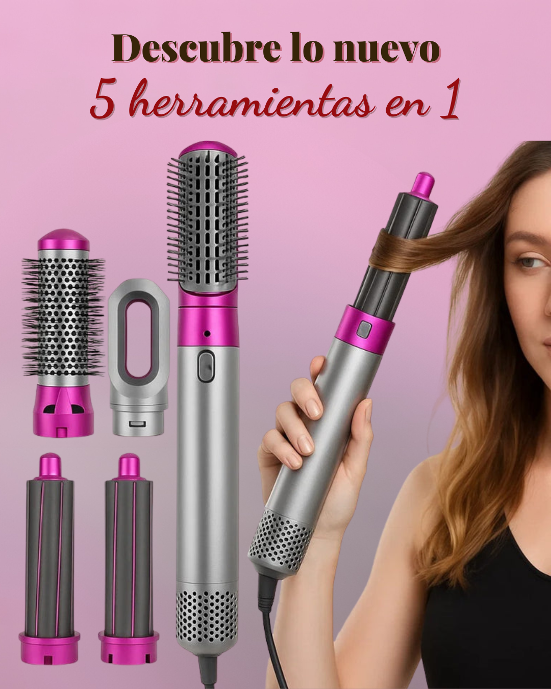 SkinVibe™ Pro Styler - Moldeador 5 en 1