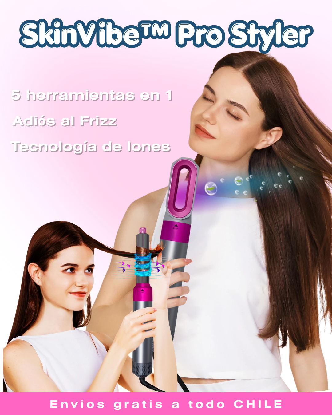 SkinVibe™ Pro Styler - Moldeador 5 en 1